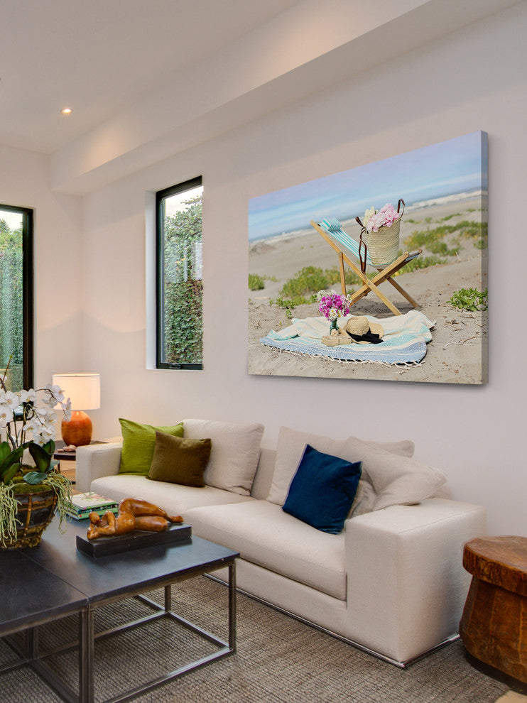 Marmont Hill, "Coastal Retreat" by Sylvia Cook Painting on Wrapped Canvas, 36x24