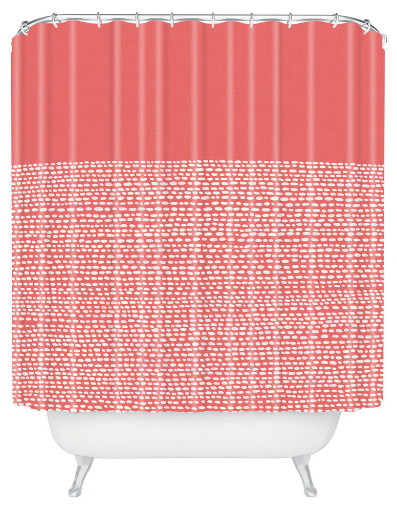 Jacqueline Maldonado Riverside Cayenne Shower Curtain