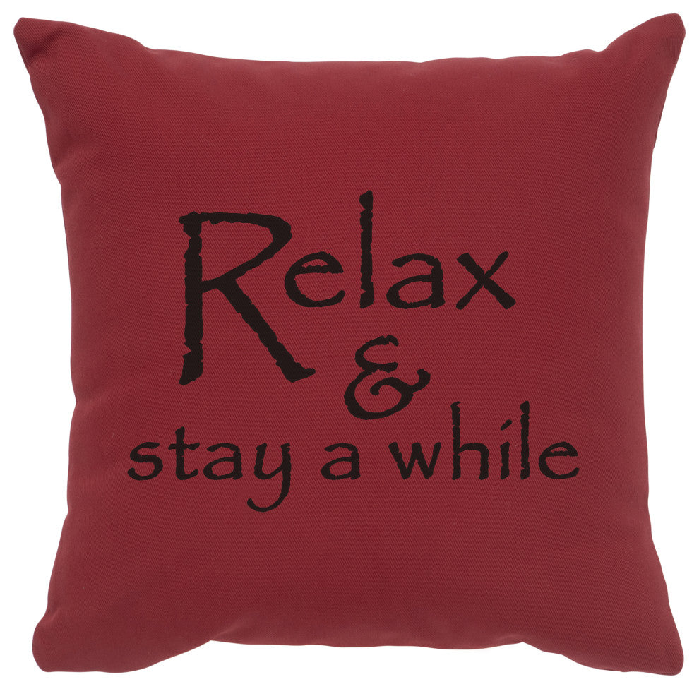 Image Pillow 16x16 Relax Cotton Brick