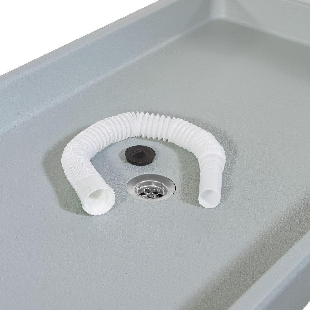 Folding Beverage Ice Cooler Table