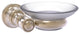 Carolina Wall Mounted Soap Dish, Antique Pewter