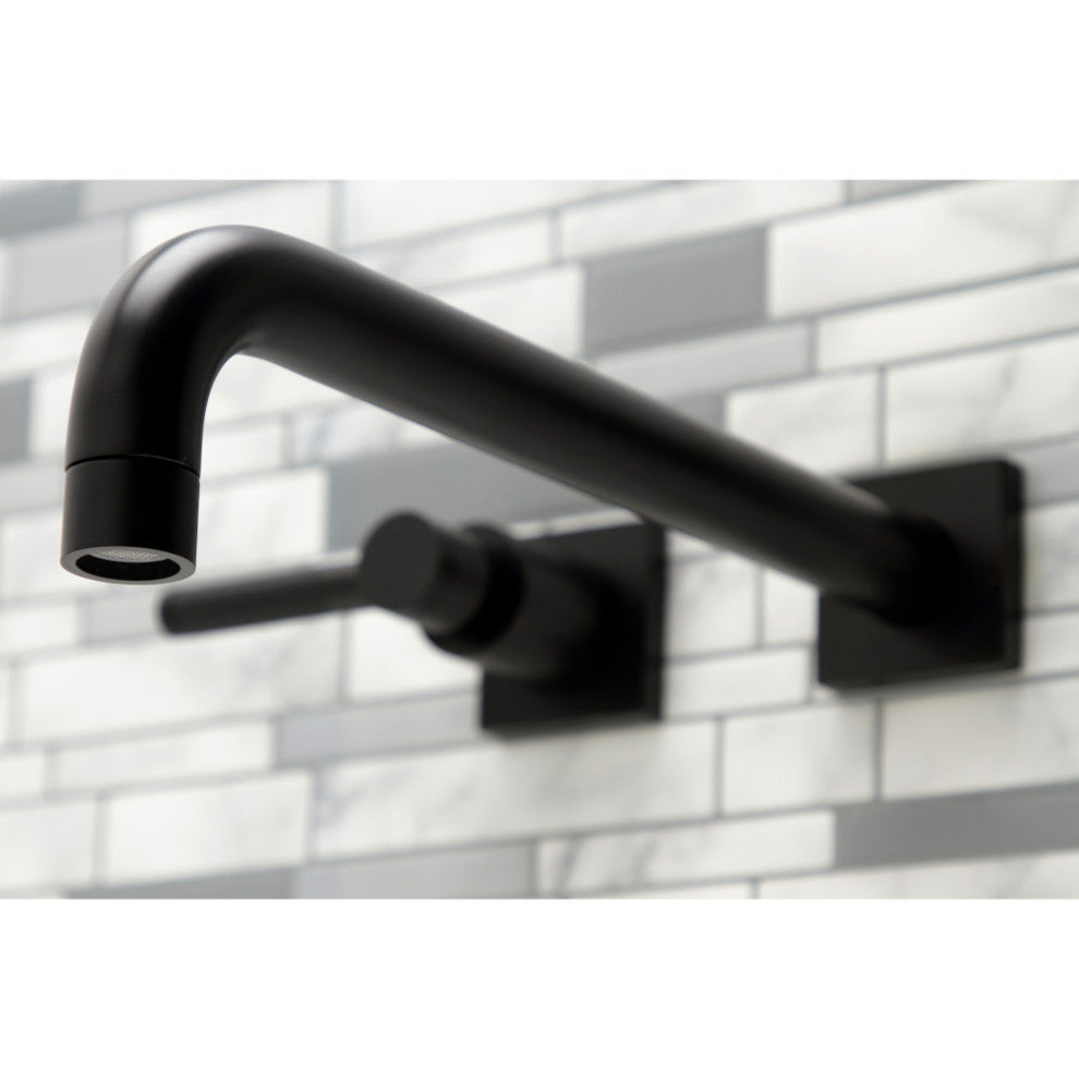 KS6050DKL Wall Mount Tub Faucet, Matte Black