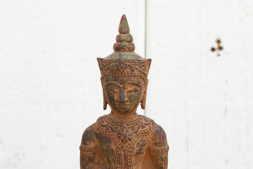 18th Century Bronze Seated Buddha