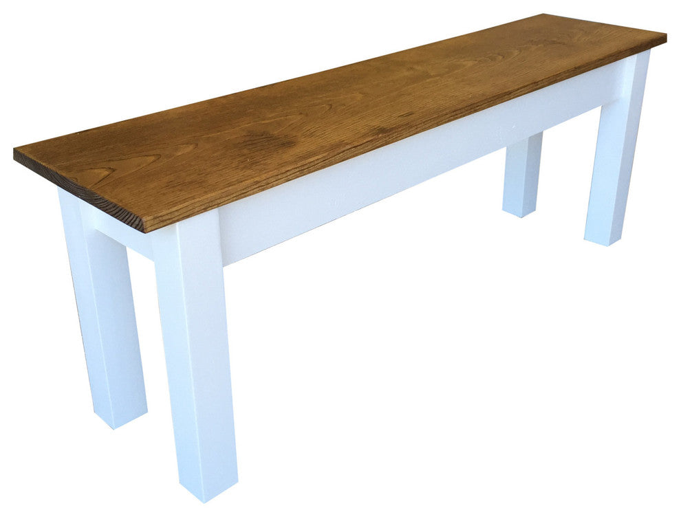 Early American Farmhouse Bench, 36"