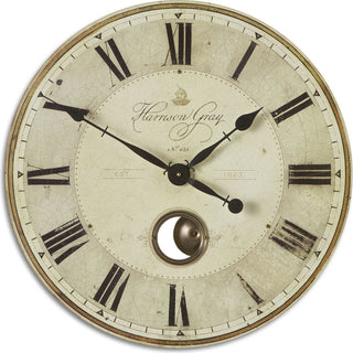 Uttermost Harrison Gray 23" Clock