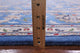 9' Square Wool and Silk Persian Nain Hand Knotted Rug Q6397