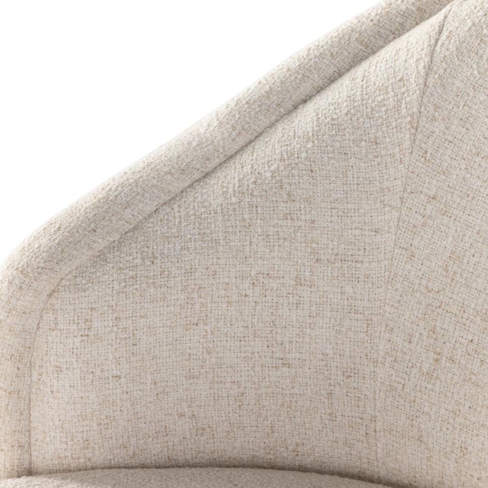 Martine Swivel Chair-Omari Natural