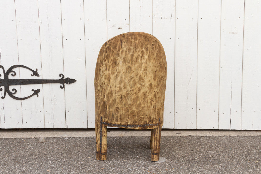 Farmhouse Bleached and Inlaid Naga Chair