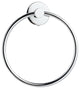 Elizabeth Wall Mounted Towel Ring in Chrome