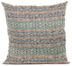 Plutus Blue Lined Stripe Luxury Throw Pillow, 26"x26"