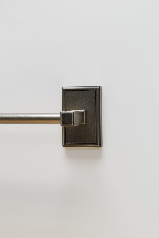 Hamilton 24" Towel Bar, Aged Pewter