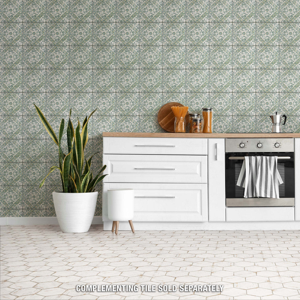 Klinker Retro Quarry Floor and Wall Tile, Bergenia