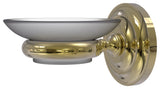Prestige Que New Wall Mounted Soap Dish, Unlacquered Brass