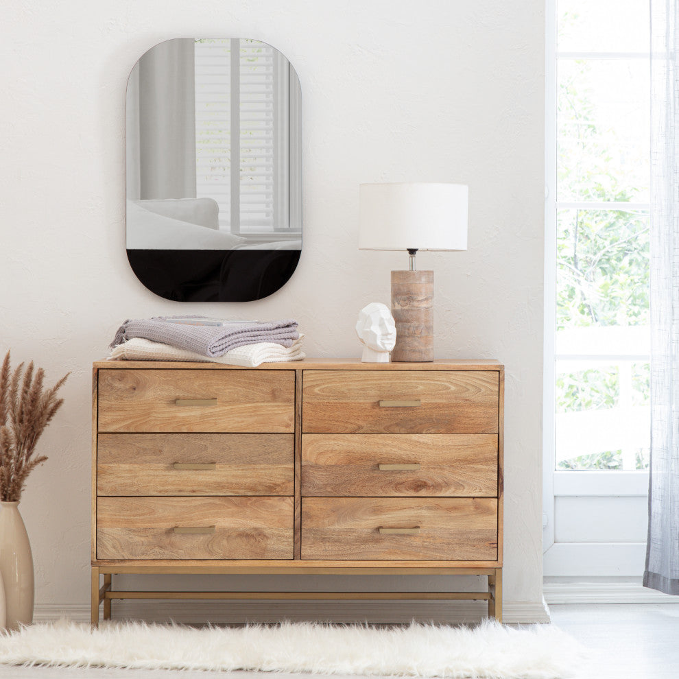 Leah Chest of Drawers, Natural