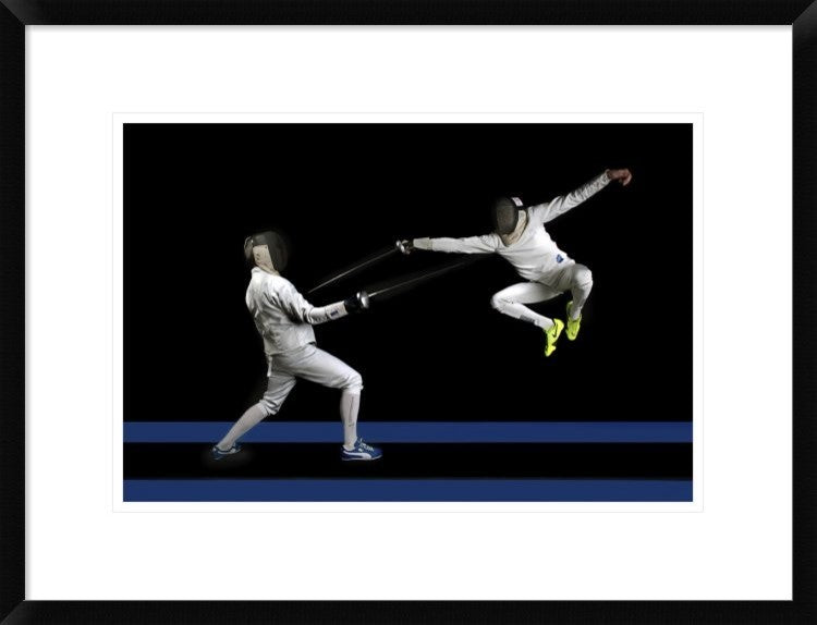 "Untitled" Framed Digital Print by Hilde Ghesquiere, 26"x20"