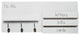 Addie Joy Wood To Do Decorative Mail Organizer and Storage Shelf - White