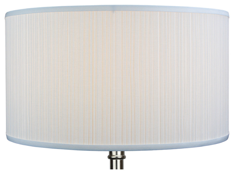 Fenchel Shades 20"x20"x11" Spider Attachment Drum Lamp Shade, Pleated Mush