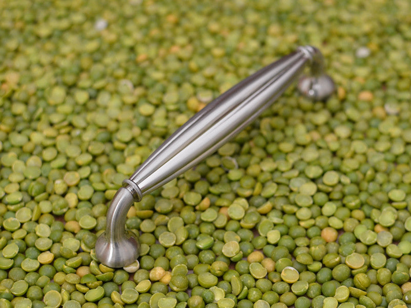 Fluted Pull, Satin Nickel