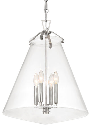 Crystorama Lighting Group VSS-7018 Voss 4 Light 18"W Taper Candle - Polished