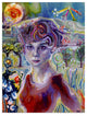 "Audrey Hepburn" by Josh Byer, Canvas Art