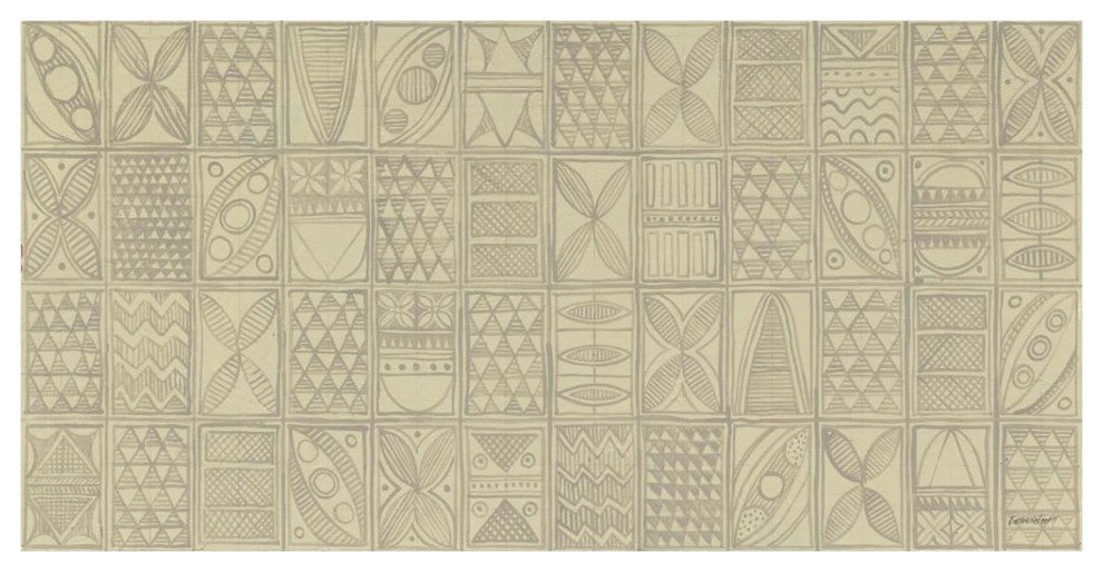 "Patterns of the Amazon I" Digital Paper Print by Kathrine Lovell, 38"x20"