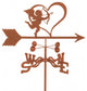 Cupid Weathervane With Roof Mount