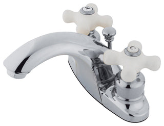 Kingston Brass 4" Centerset Bathroom Faucet, Polished Chrome