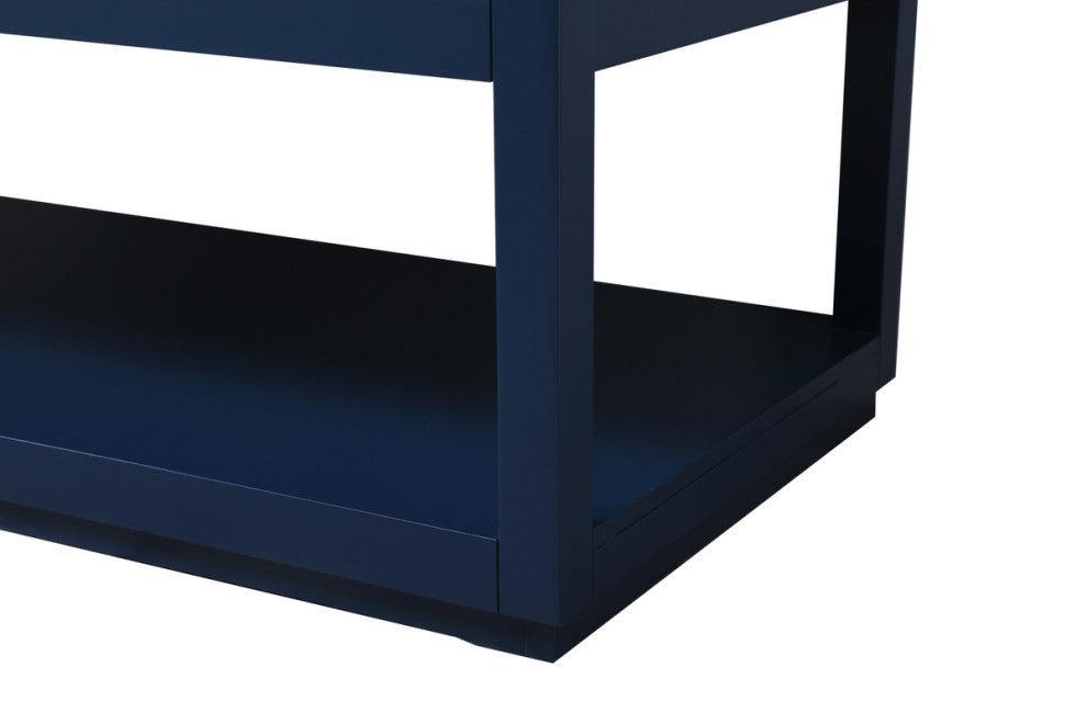 Louie 54" SIngle Bathroom Vanity, Blue