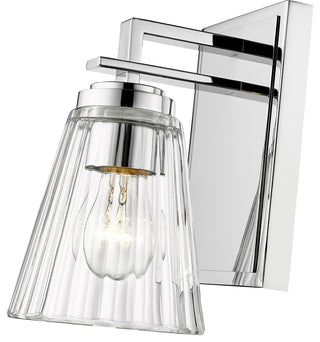 Z-LITE 1-Light Wall Sconce, Chrome