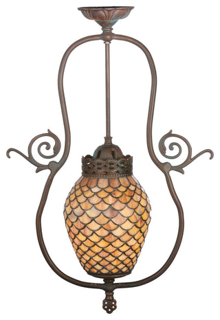 17W Tiffany Fishscale Pendant