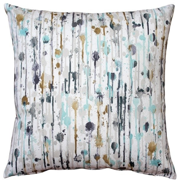 Paint Deco Storm Throw Pillow, 20x20
