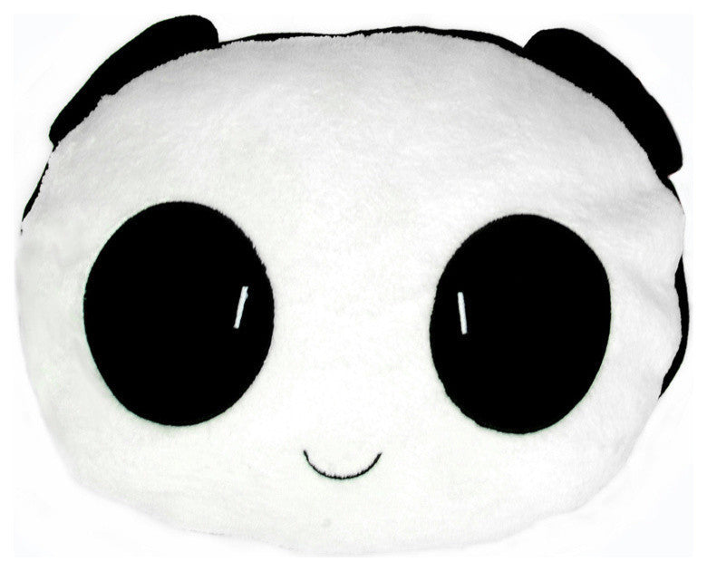 Friendly Panda Bolster Decorative Cushion Throw Pillow Blanket