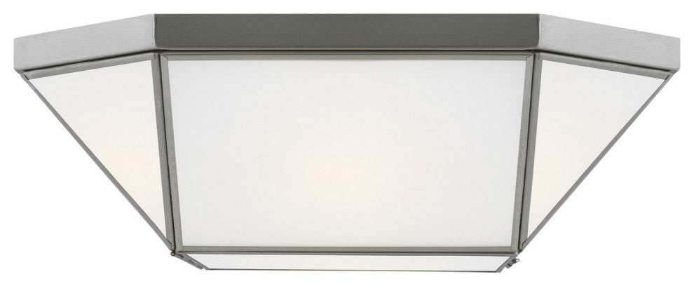 Visual Comfort Studio 7579452-962 2-Light Flush Mount, Morrison