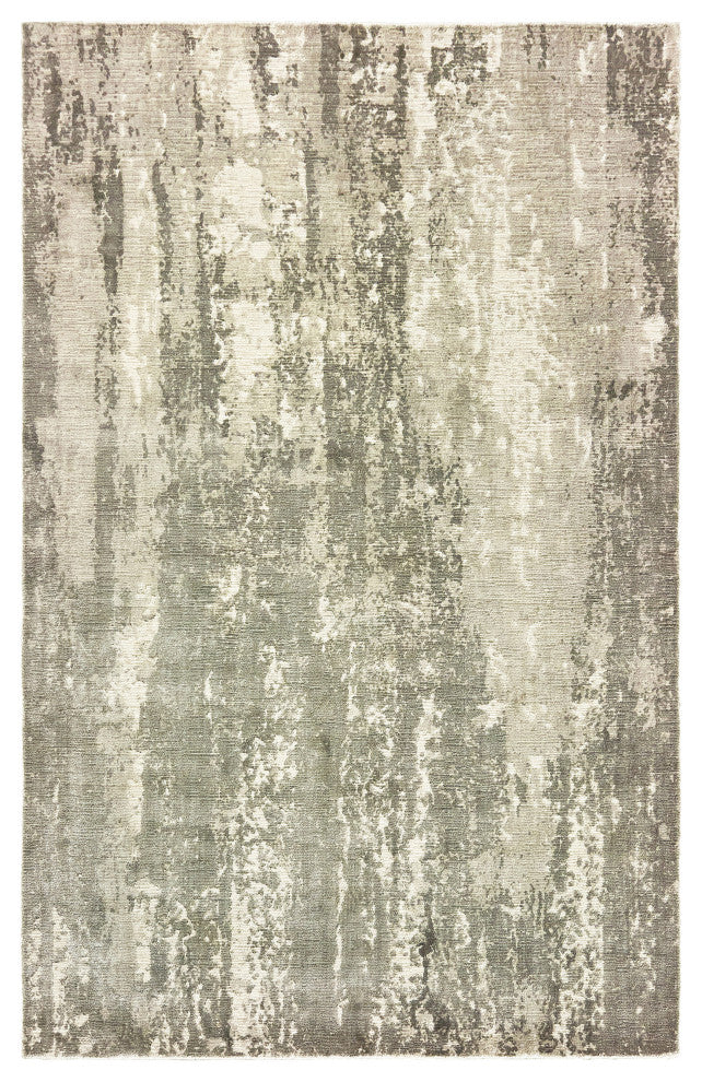 Oriental Weavers Formations Grey/ Ivory Abstract Indoor Area Rug 8'X10'