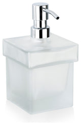 Secret Bath, Frosted Glass Table Soap Dispenser, Orio Collection