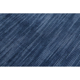 Eva Solid Area Rug, Blue, 5'x8'