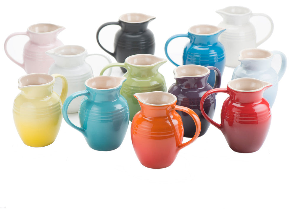 Le Creuset Stoneware Breakfast Jug, 600 ml, Cerise