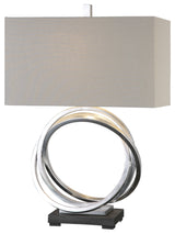 Uttermost Soroca Rings Lamp, Silver