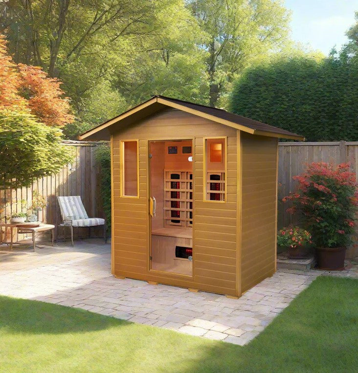 Cayenne 4 Person Outdoor Sauna
