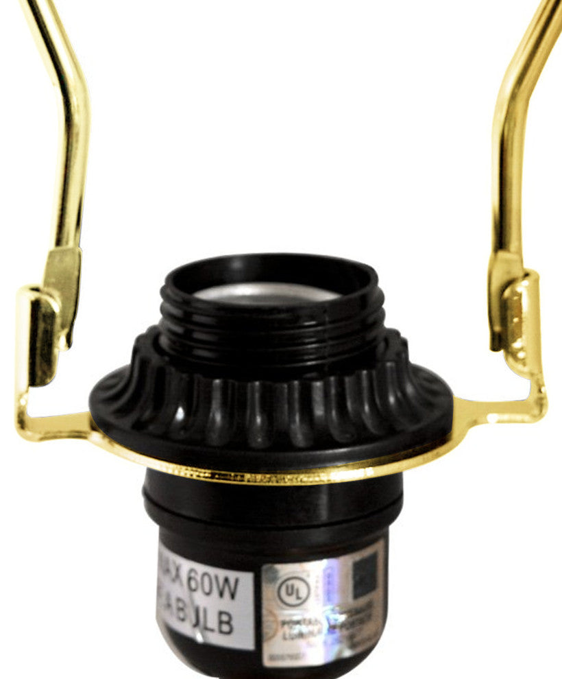 SLIP UNO Adapter Converts most 9" high Lamp  Shades to fit on SLIP UNO Lamp Base
