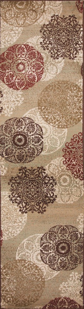 Heritage 9353 Sand Traditions Rug, 2'2"x7'11" Runner