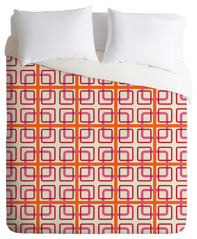 Deny Designs Caroline Okun Miami Knot Duvet Cover - Lightweight
