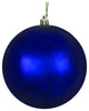 Vickerman N590731Dsv 2.75" Midnight Blue Shiny Ball Ornament, 12 Per Bag