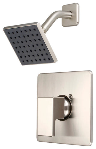Mod Single Handle Shower Trim Set, Brushed Nickel