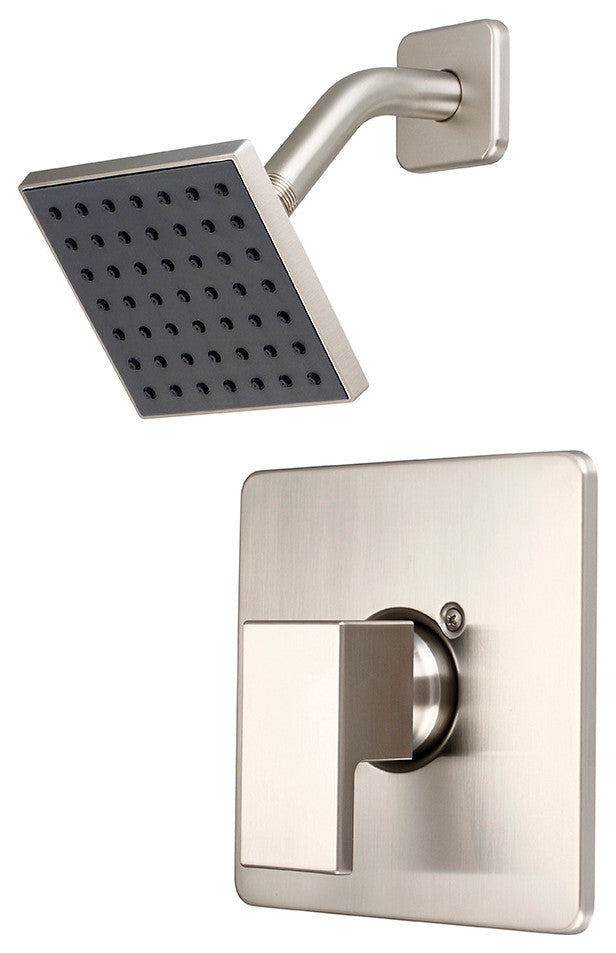 Mod Single Handle Shower Trim Set, Brushed Nickel