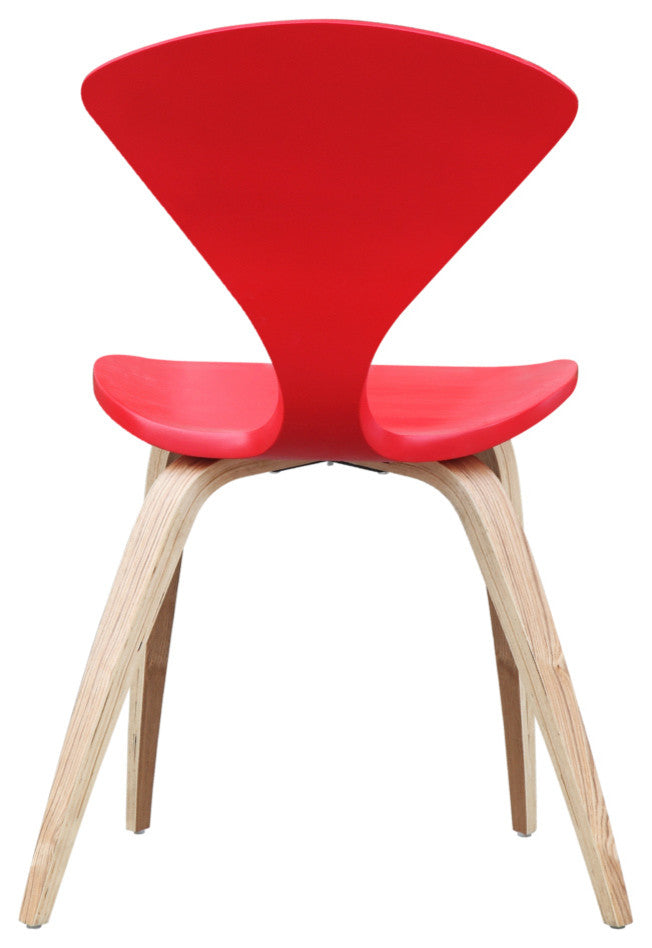 Classics Wooden Side Chair, Red