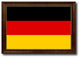 Germany Country Flag Canvas Print, 15"x21"