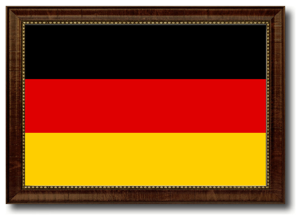 Germany Country Flag Canvas Print, 15"x21"
