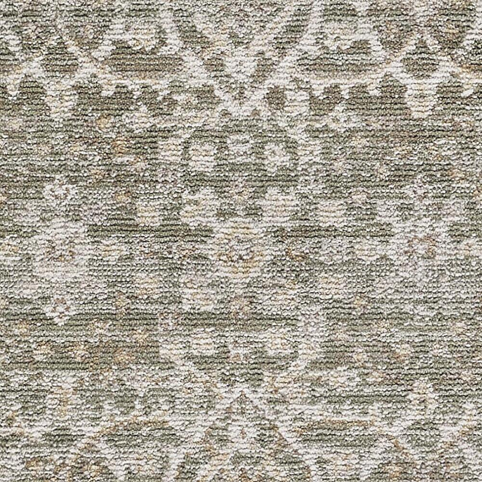Galey Alix x Livabliss Myrtle Avenue GAMY-2305 Area Rug, Olive, 5'3" x 7'7"
