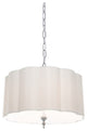 Matteo Lighting Deroga Affair Collection Traditional Pendant, Chrome Finish